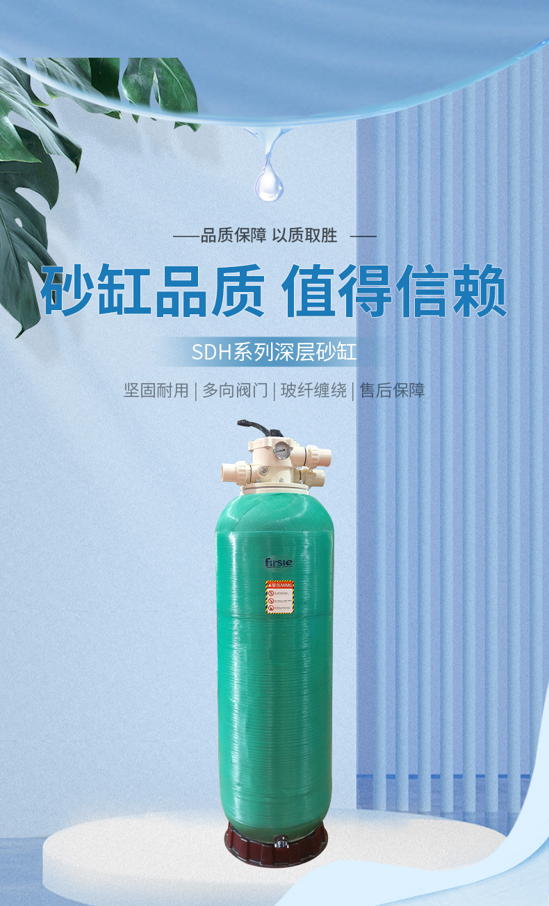 SDH顶出式深层砂缸过滤器(图1)