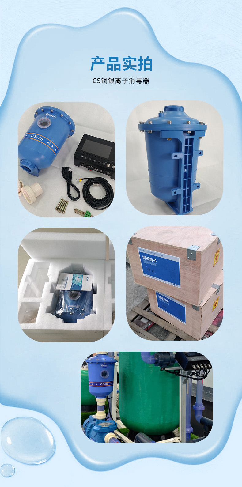 法思乐游泳池铜银离子消毒器(图5)